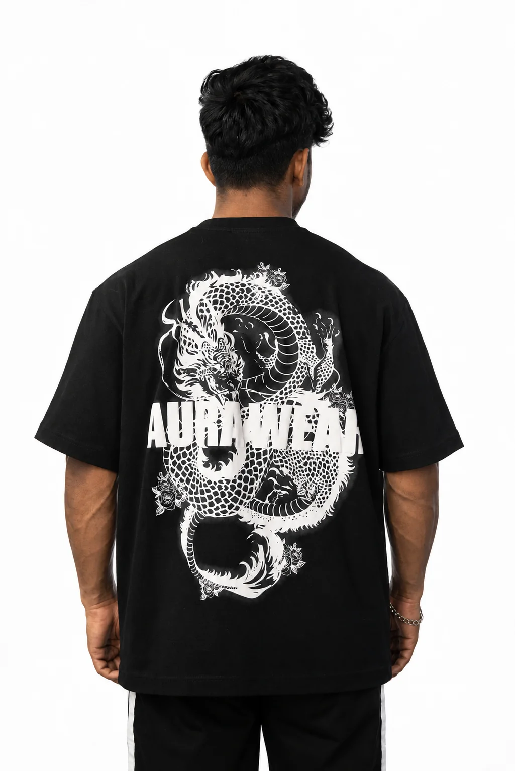 1005 - Dragon Warrior Tee - Jet Black