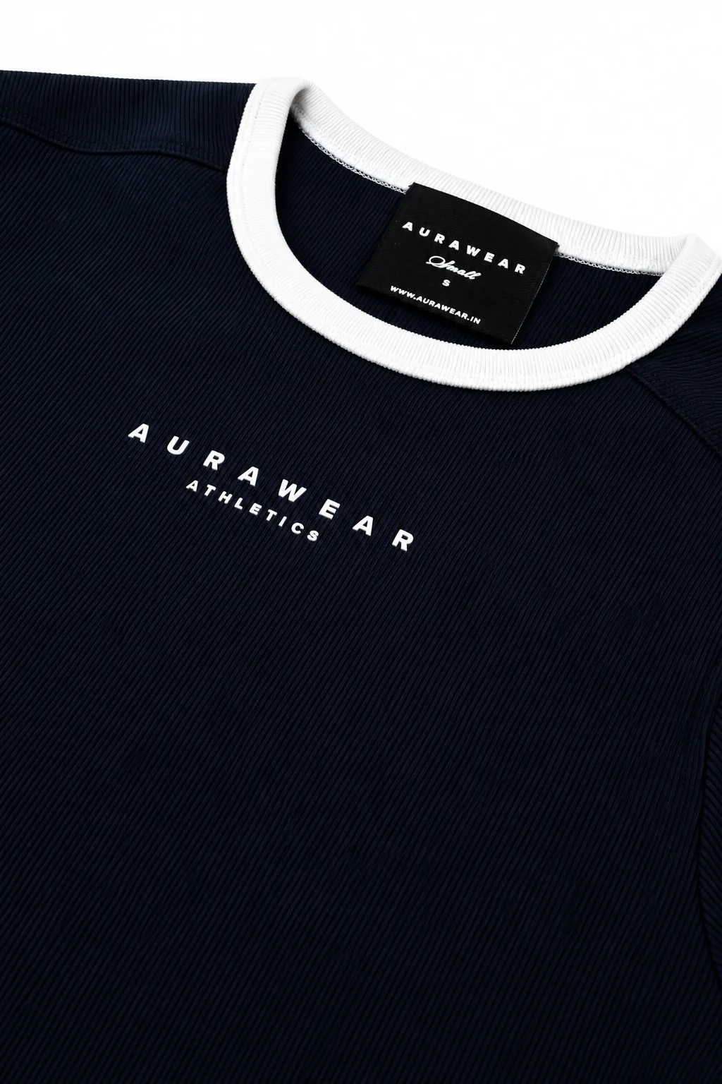 1009 - Aura Athletic Tee - Deep Navy - Image 3