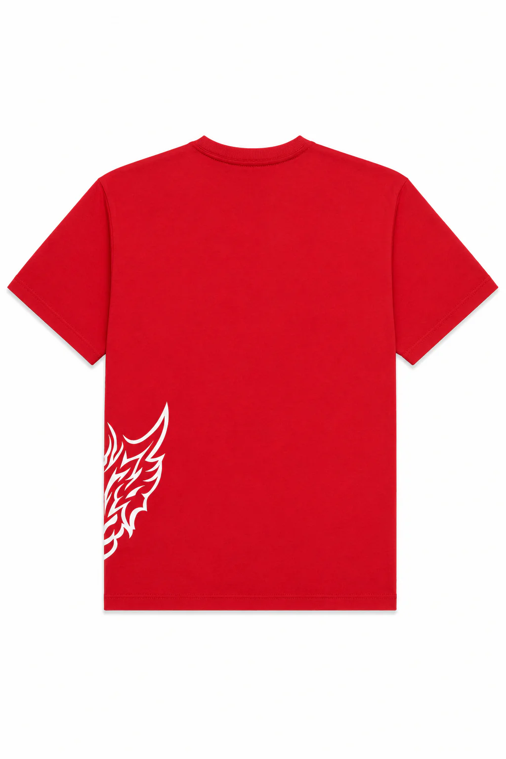 1011 - Dragon Logo Tee - Red - Image 3