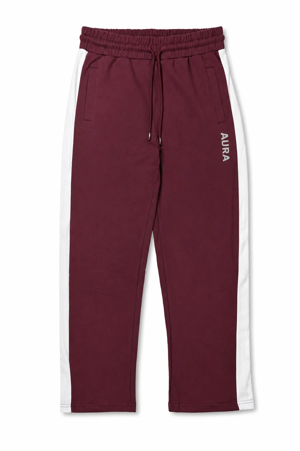 2003 – AURA Mesh Panel Jogger – MUTED WINE - Image 4