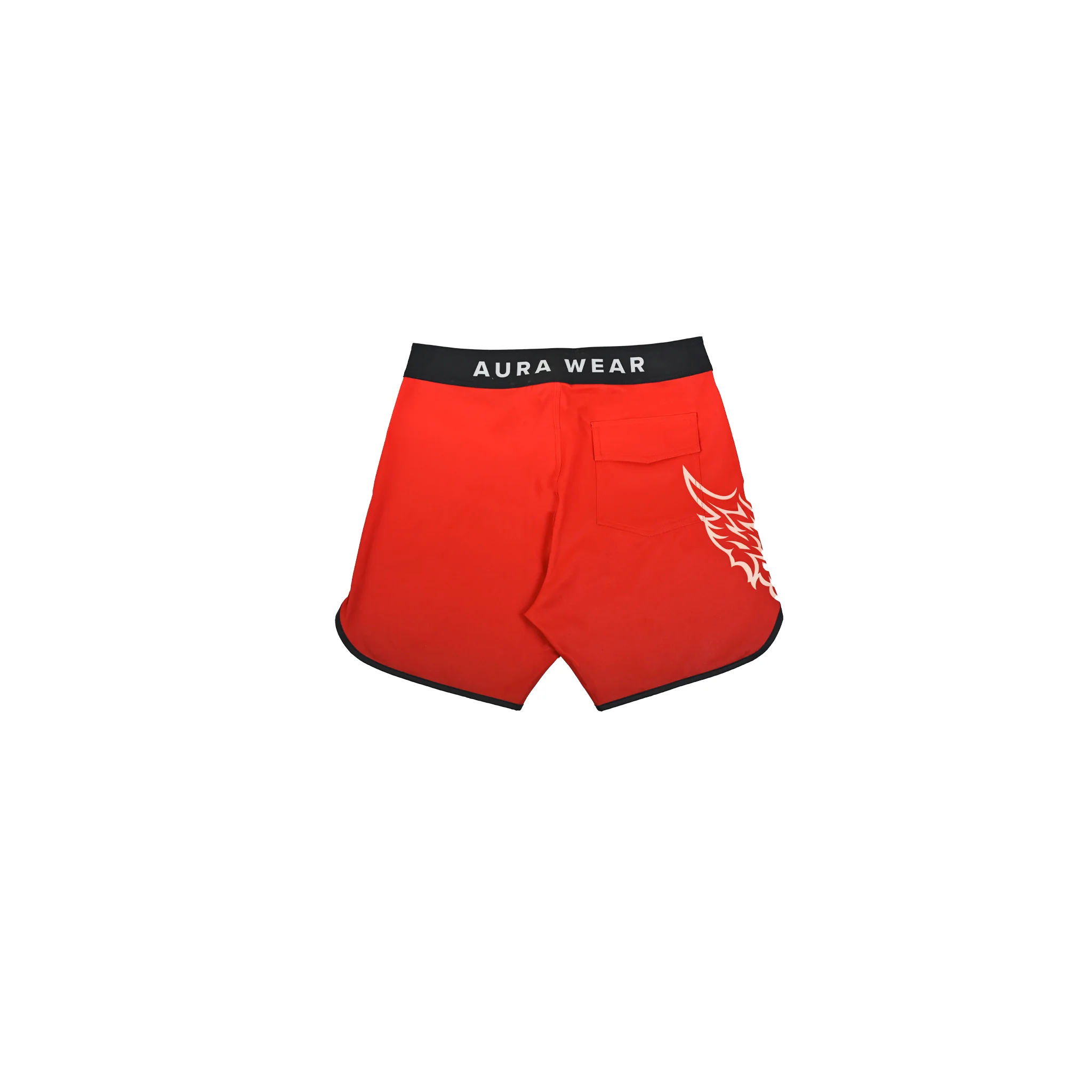 9008 - Rampage Red Boardshorts - Image 3